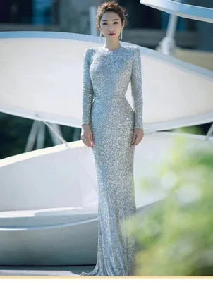New Evening Dress Looks Thin Temperament
